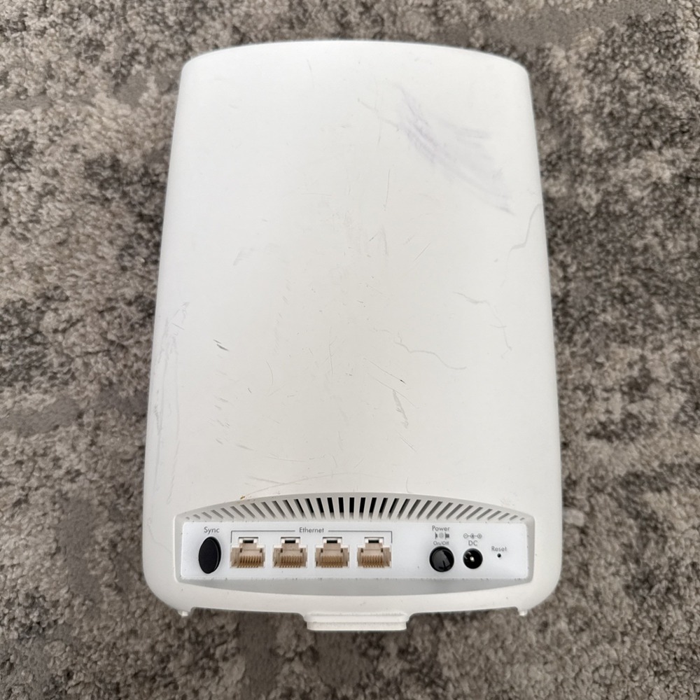 2 Orbi RBR50v2 & RBR50v2 Router Bundle and 1 Power Supplie Factory Reset - Picture 7 of 10